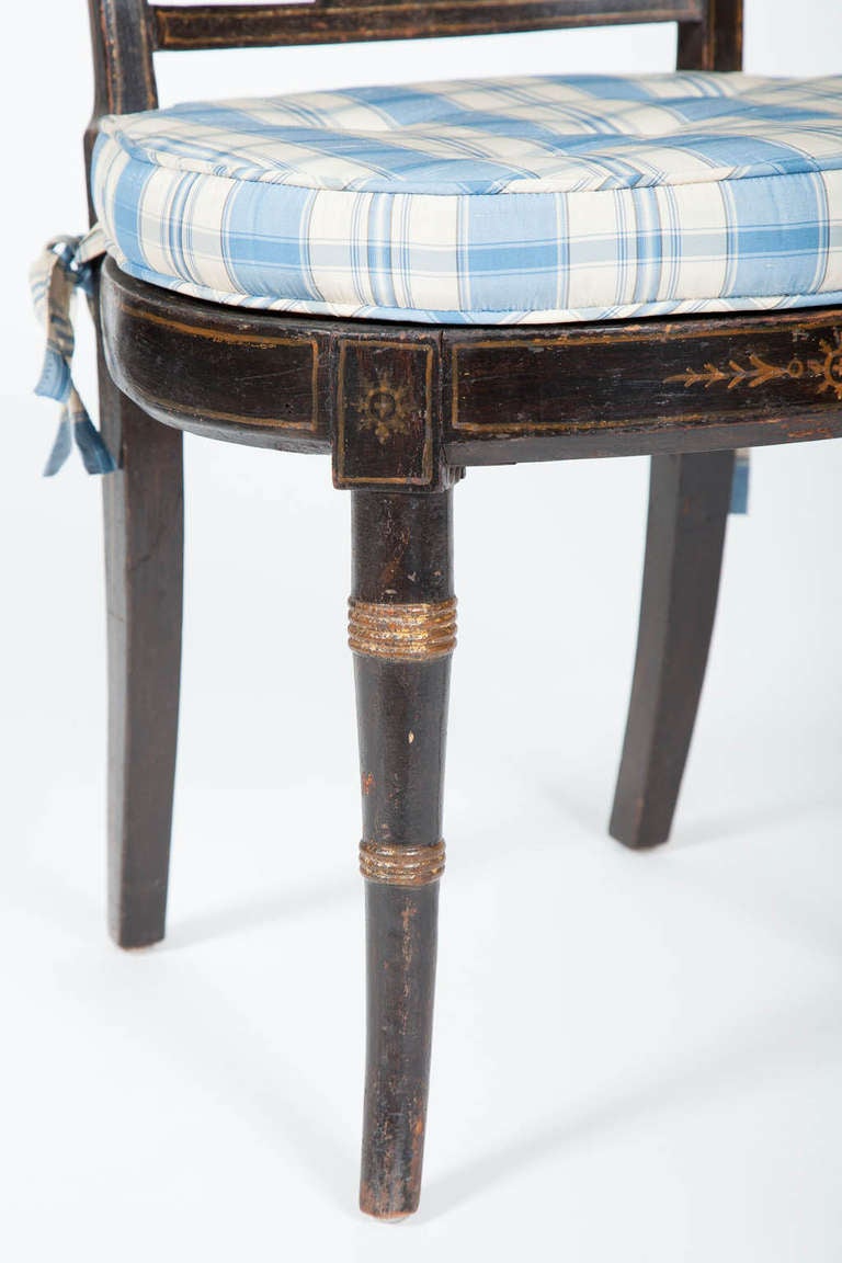 19th Century English Regency Side Chair