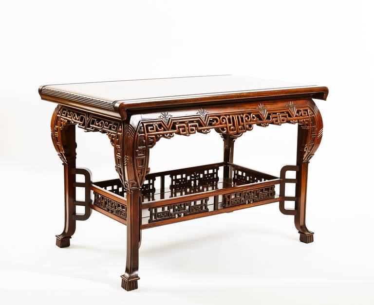 Fine French Japonisme Center Table In Excellent Condition For Sale In New York, NY