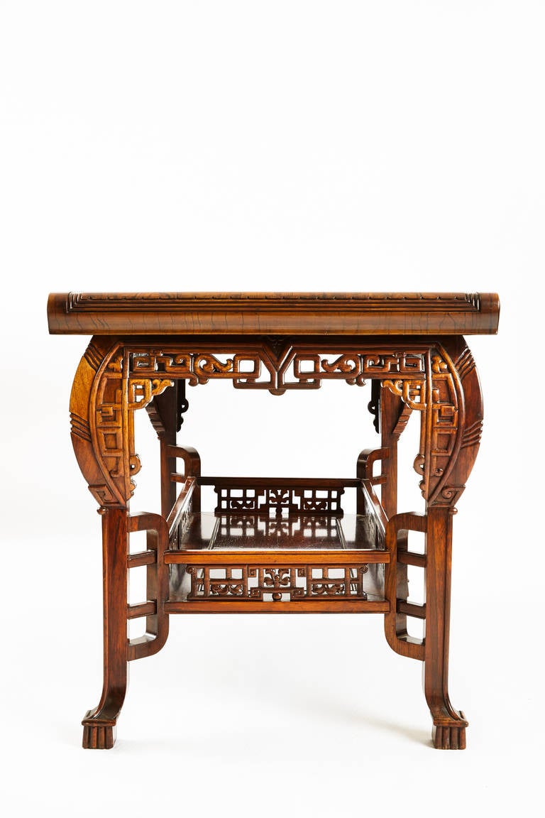 19th Century Fine French Japonisme Center Table For Sale