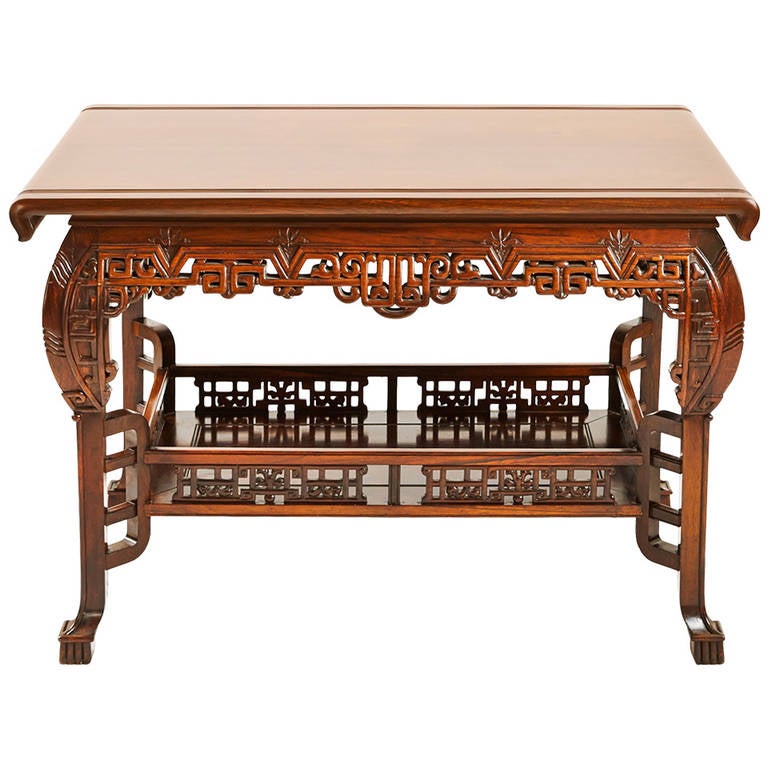 Fine French Japonisme Center Table For Sale