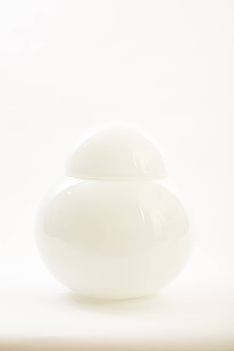 Italian Murano Stacked Pebble Lamp by Vistosi