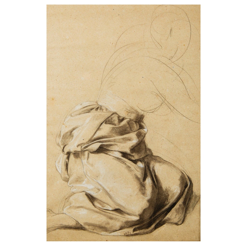 Study of a Draped Figure by Lord Frederic Leighton