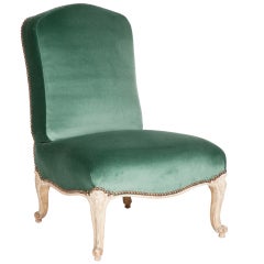 Louis XV Style Slipper Chair by Maison Jansen