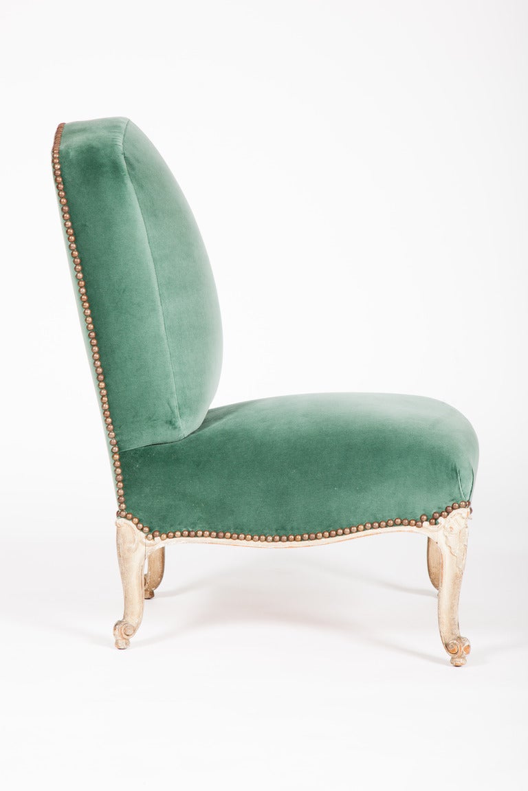 Argentine Louis XV Style Slipper Chair by Maison Jansen