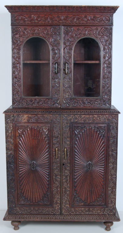 Anglo-Indian Cabinet, 19th Century In Good Condition For Sale In Portland, ME