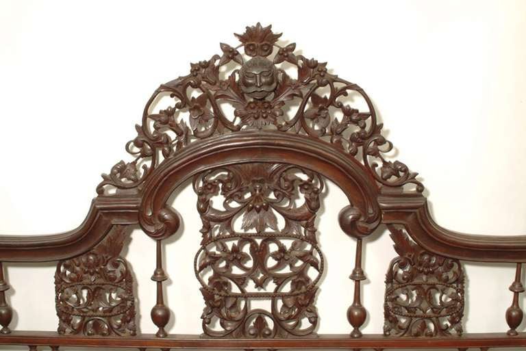 Indian Goan Four-Poster Bed For Sale