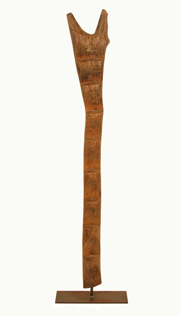 Tribal Dogon Ladder Carving For Sale