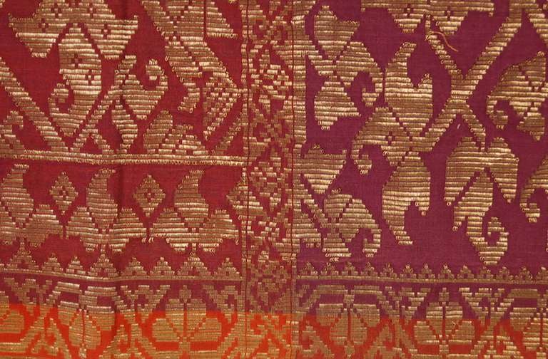 Cotton Kre Alang Sarong for Indonesian Dignitary