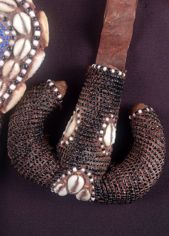 Yet Beaded Kuba Belt For Sale 3