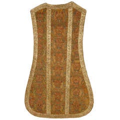 Used Embroidered Chasuble Panel