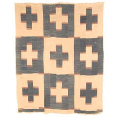 Vintage Sierra Leone Indigo Blanket