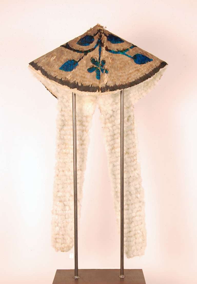 19th Century Feather Cape For Sale
