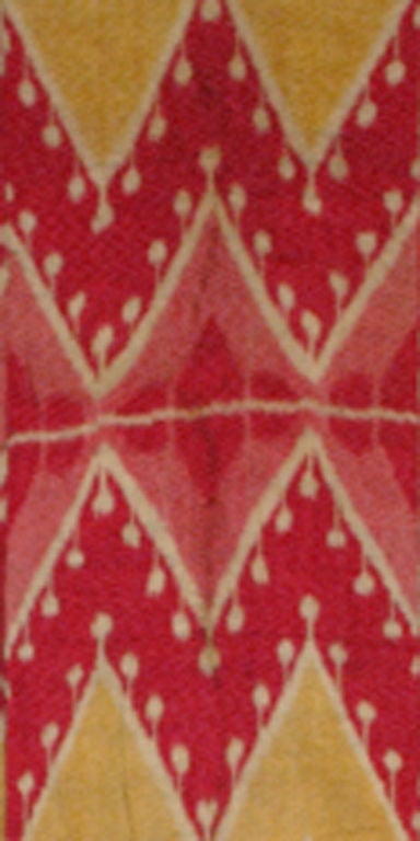 Ikat Wall Hanging In Good Condition For Sale In Portland, ME