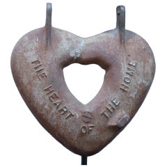 The Heart Of The Home Iron Stove Door