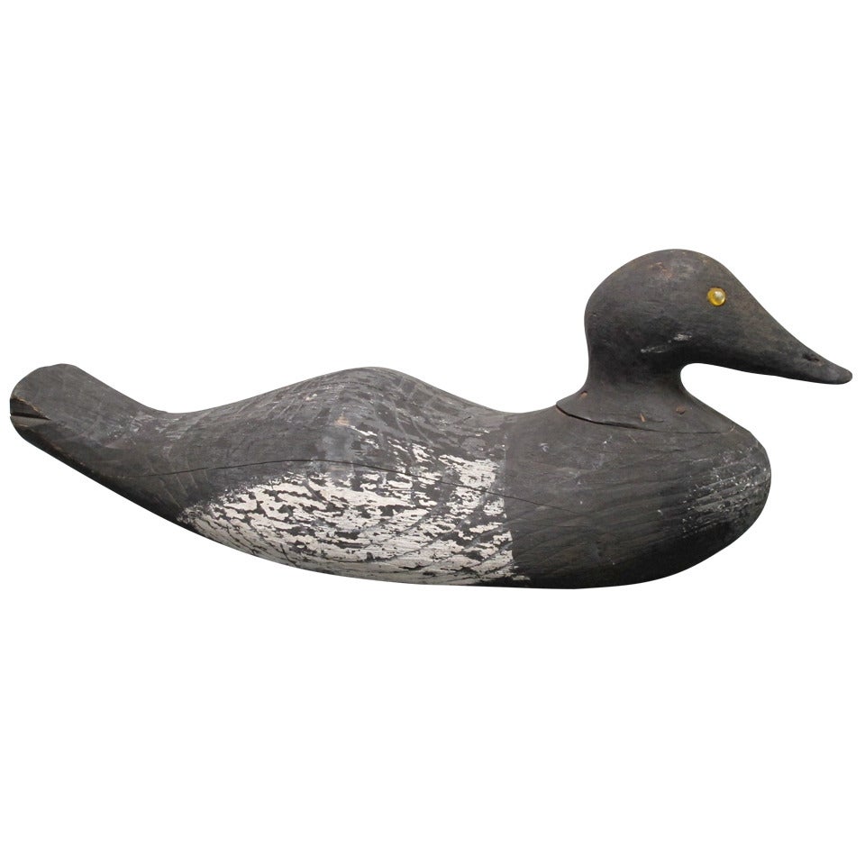 Sculptural Duck Decoy For Sale