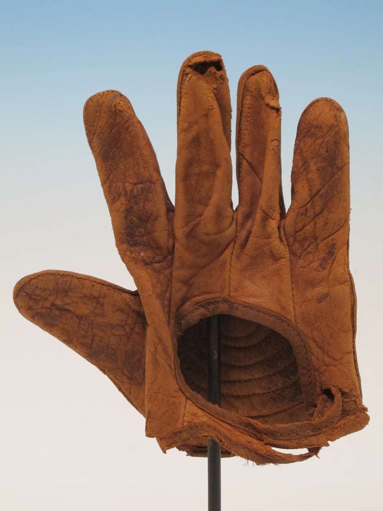 Spiral Stitched Handball Glove at 1stdibs