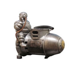 Vintage Michelin Man Air Compressor