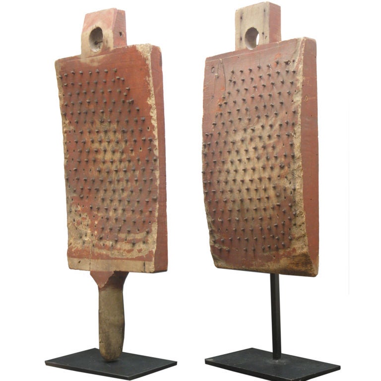 Pair Of Corn Grinders at 1stdibs