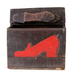 The Red Shoe Shine Box