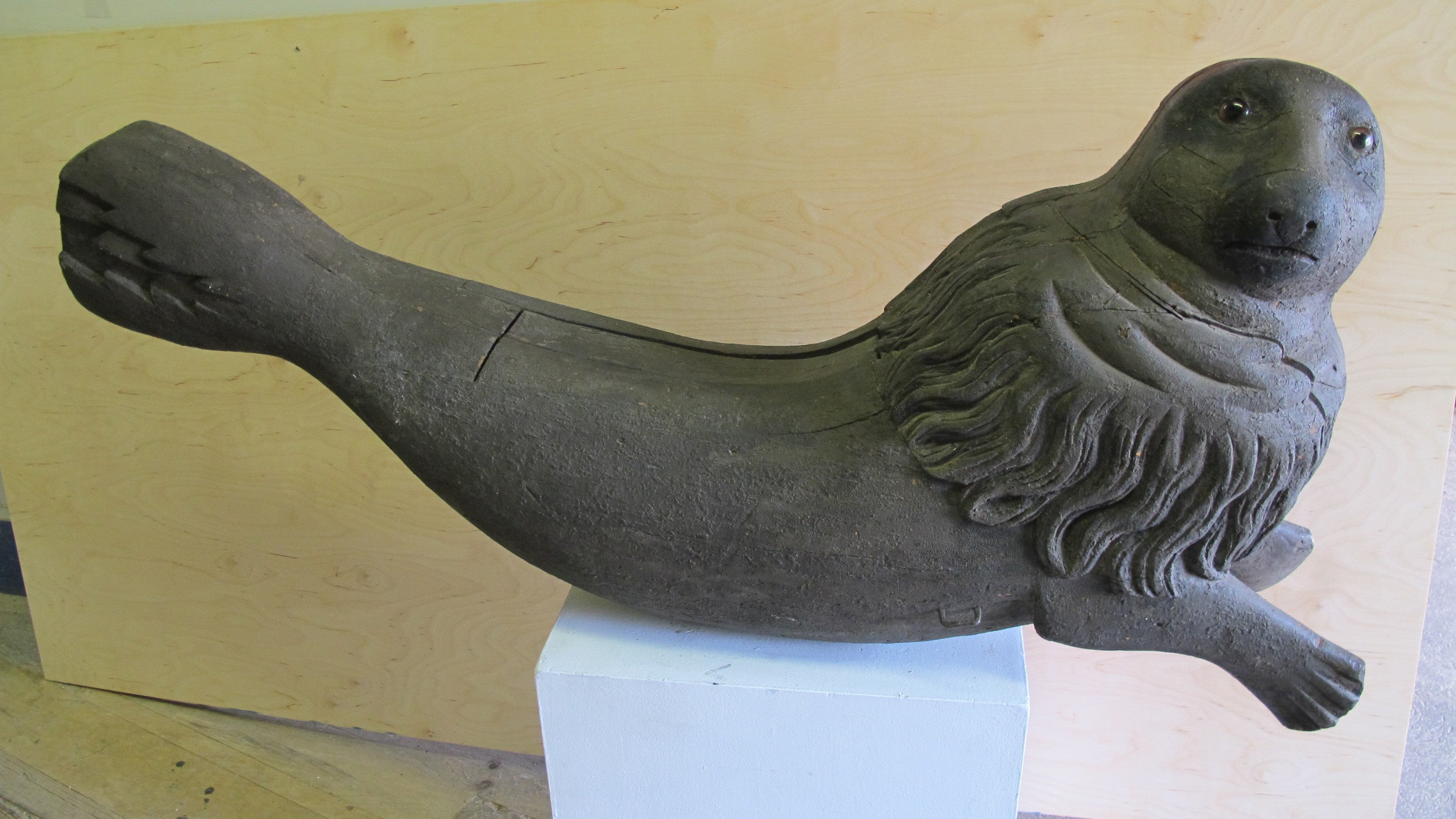 Carousel Sea Lion Sculpture