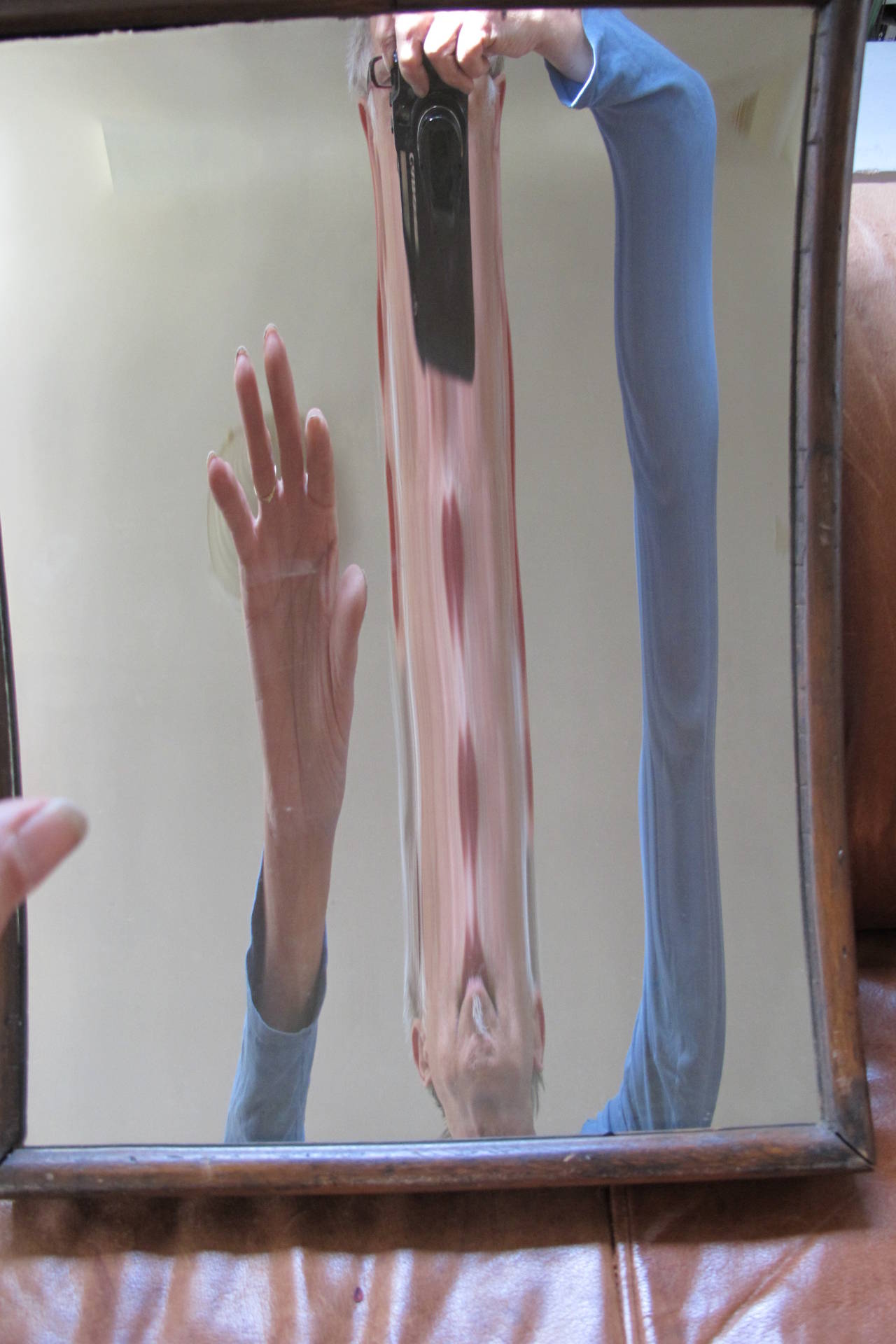 Woodwork Carnival Fun House Mirror