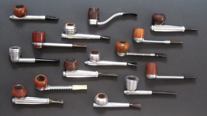 Aluminum Modernist Pipe Collection