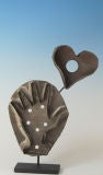 Antique HAND AND HEART COOKIE CUTTER
