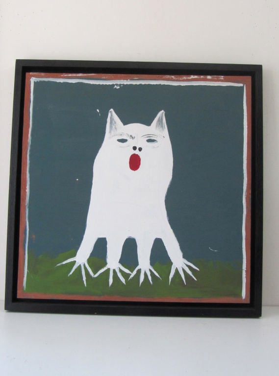 JIMMY LEE SUDDUTH painting "Toto"
