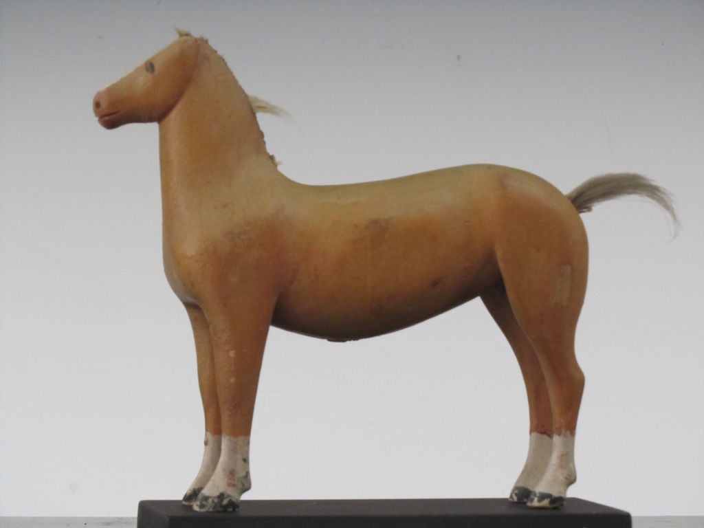 Yellow Horse Carving