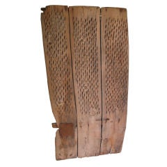 Antique Field Sled With Flints
