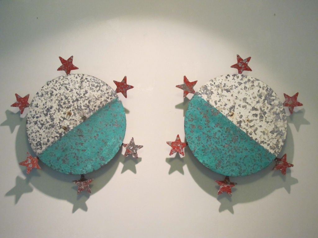 Carnival Arcade Targets With Stars For Sale at 1stdibs