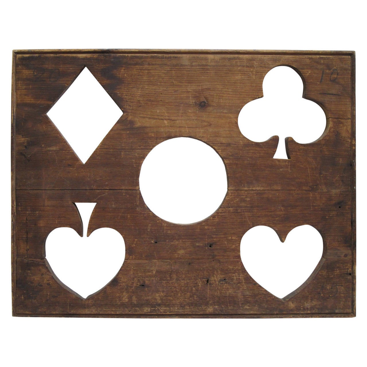 Card Suits Panel Game at 1stdibs