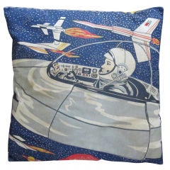 Vintage Space Pillow