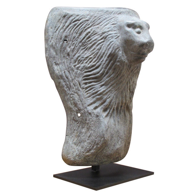 Architectural Lion Head