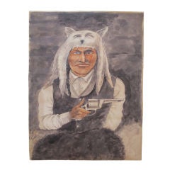 Wolf Man With Gun
