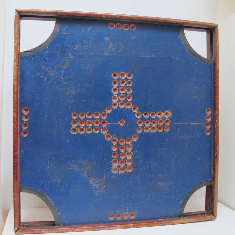 Primitive Graphic Gameboard for Marbles
