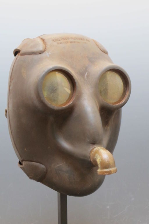 ancient scuba mask