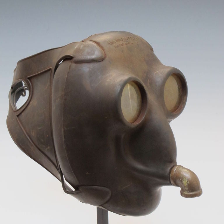 old diving mask