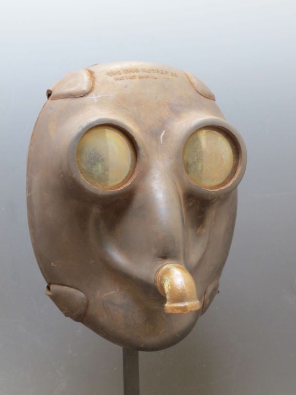 Vintage American Diving Mask 2