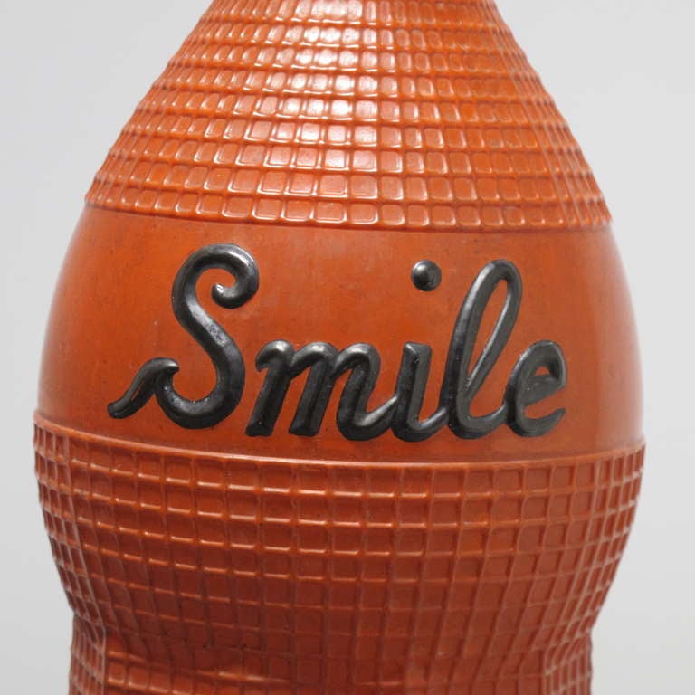 smile soda bottle