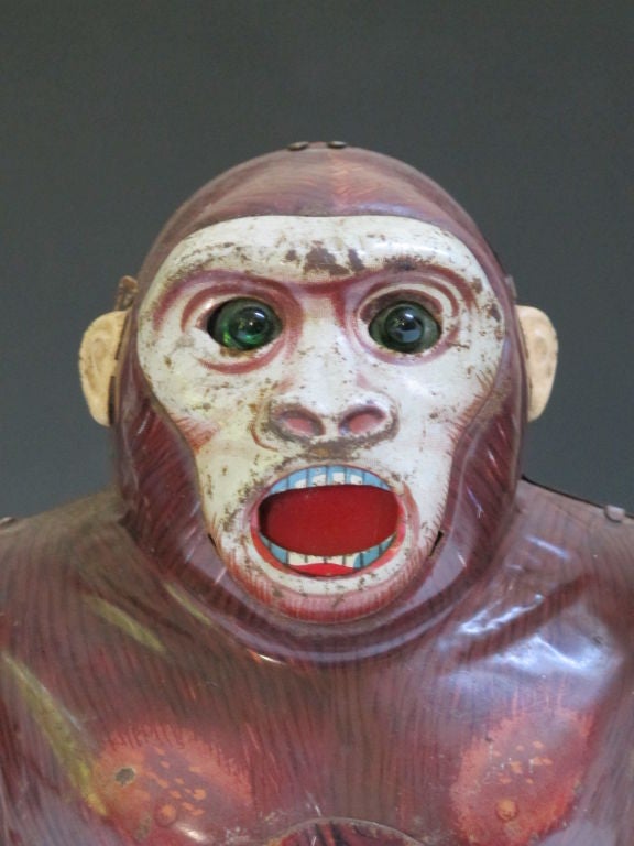 American TIN GORILLA TOY