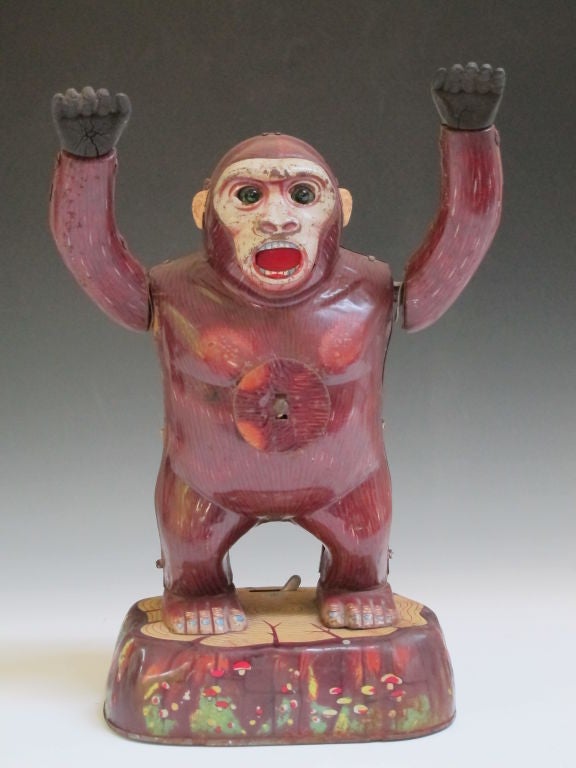 TIN GORILLA TOY 4