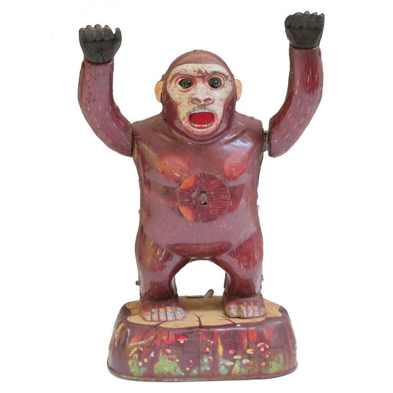 TIN GORILLA TOY
