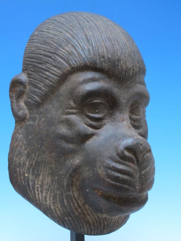 Iron Gorilla Head