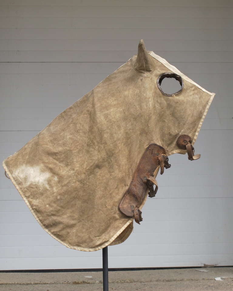 Early Masked Thoroughbred Horse Cloak In Excellent Condition In New York, NY