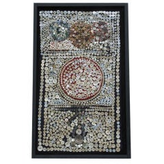 Vintage Button Panel
