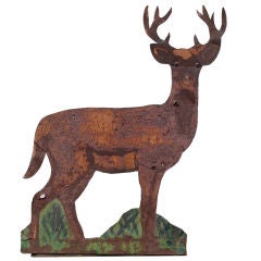 Large Deer Sign