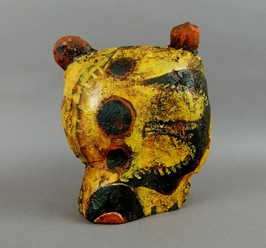 Contemporary Yellow Bear by Terry Turrell