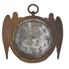 Antique Early Clock Sign
