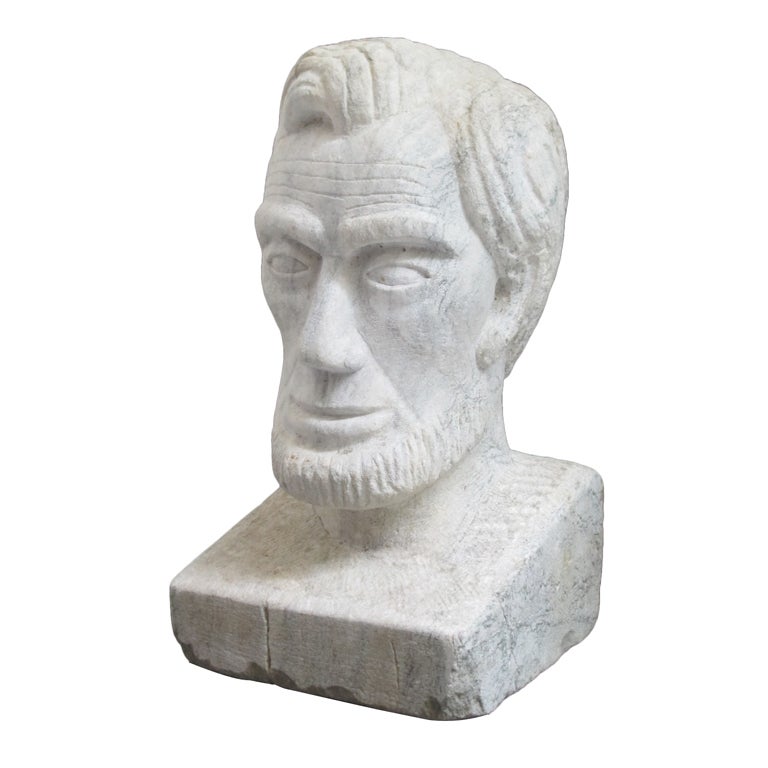 Abraham Lincoln Marble Bust